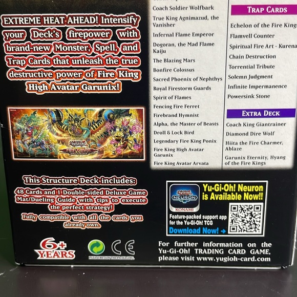 2 - Yu-Gi-Oh! Structure Deck - FIRE KINGS & SAGA OF BLUE-EYES WHITE DRAGON 🐉 - Picture 6 of 13